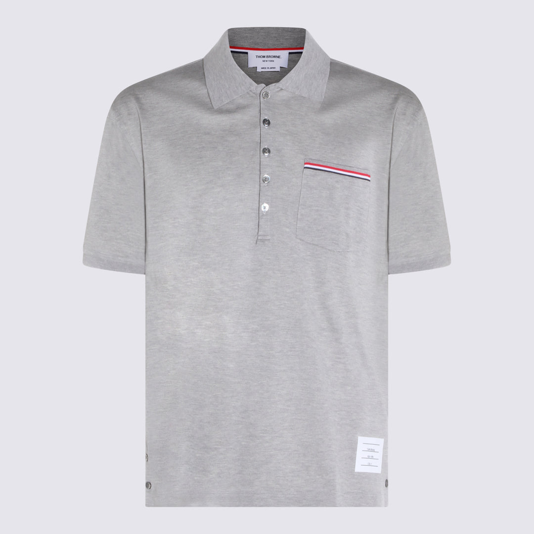 Thom Browne T-shirts and Polos - LT	GREY | 2ea6437df3d753e765e9f9c64770199a38600f81