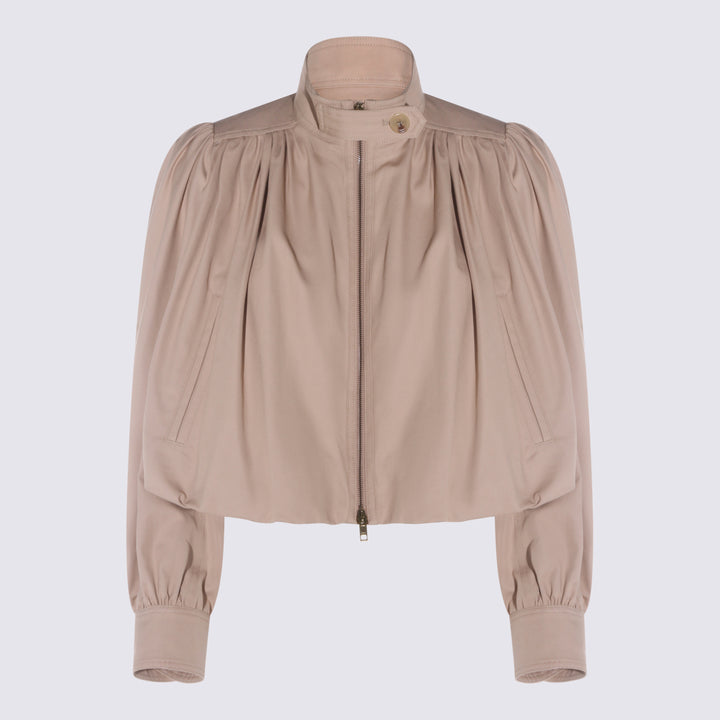 Chloè Jackets - WORN BROWN | d203f66f4f9a77e46104dba39d02c764093c60e0