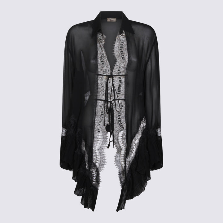 Blumarine Shirts - Black | a995b335d9ea11f3878fb07d99c33ecfb55dfb64