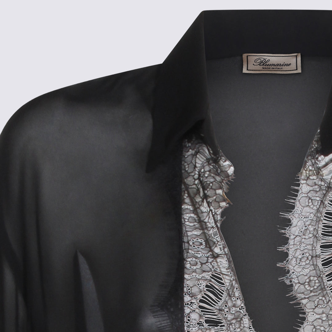 Blumarine Shirts - Black | 92beaf98a9e48b5801f439fccff99832d154db5b