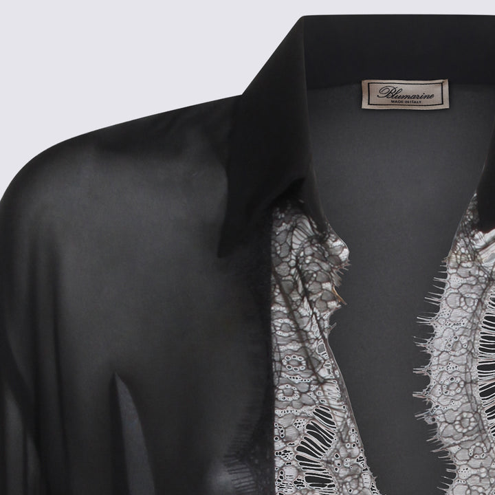 Blumarine Shirts - Black | 92beaf98a9e48b5801f439fccff99832d154db5b