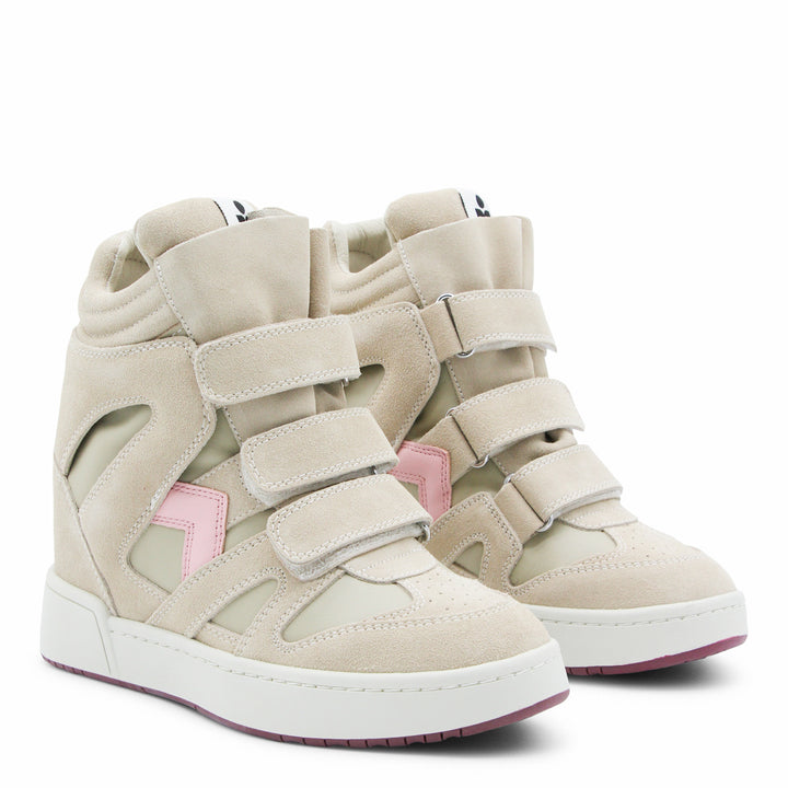 Isabel Marant Sneakers - BEIGE/BUBBLEGUM | 4f0f68594bcc5bdaa50953b95baac3d9d4914bf4