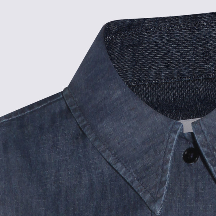 Jil Sander Shirts - Blu e verdi | ffc7e9f7b26c6c5039fabd536af76f5c717e1814