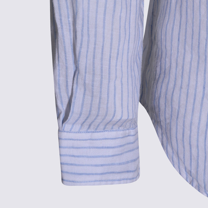 Polo Ralph Lauren Shirts - 7188A WHITE BLUE | 2f9cb7e488390280cf22266a47f445bec7e12a78