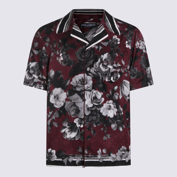 Shirts Bordeauxblack