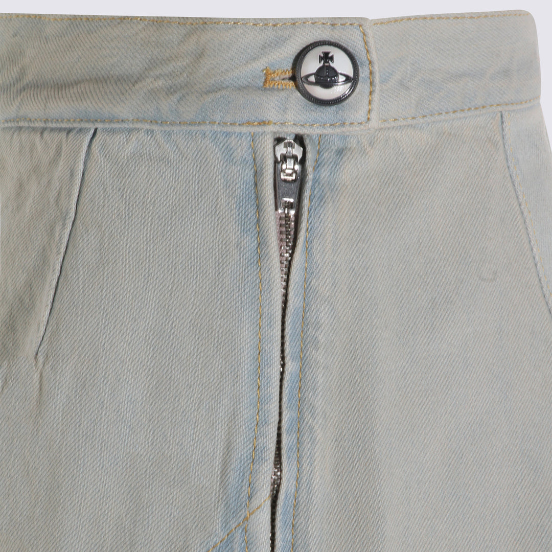 Vivienne Westwood Skirts - Blu e verdi | adf8b9457e9d8ca06b9757f15ca8fd75dc3b4f5a