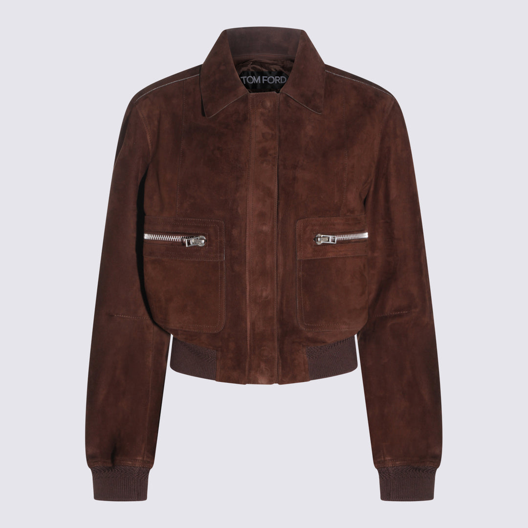 Tom Ford Jackets - Brown | c43955790a597a7f8fe8978e2112a251564d6ac6