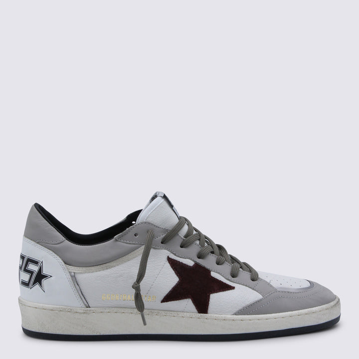 Golden Goose Sneakers - WHITE/DOVE/BORDEAUX | b047417d23b72d3f9dae903c4f6d85a53aa6f337
