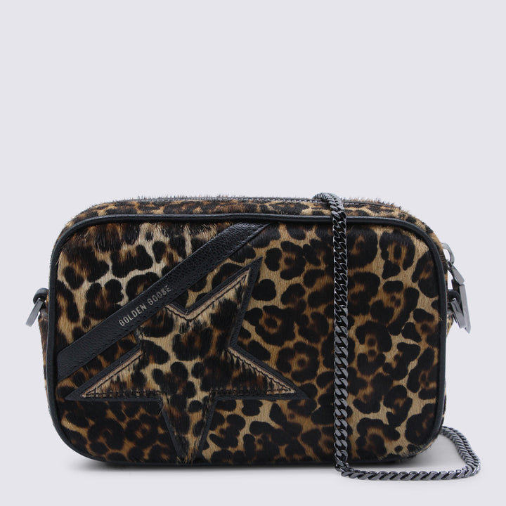 Golden Goose Bags - BEIGE BROWN/LEO/BLACK | 4e1955b4cfc985806fd2d0804722a1f548ba18fd