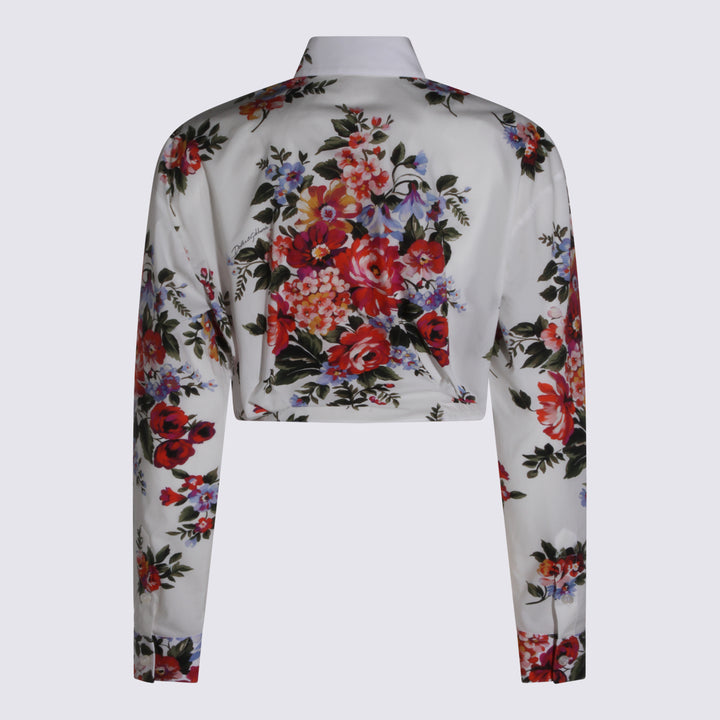 Dolce & Gabbana Shirts - FIORI F.DO BIANCO | fdd5509718da91a0b0a7f78453920d1f65cbcf7e