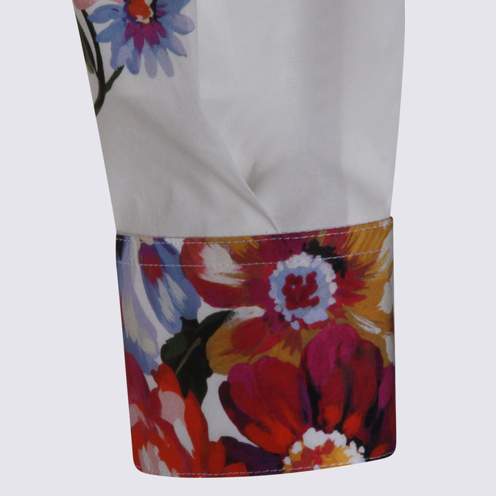 Dolce & Gabbana Shirts - FIORI F.DO BIANCO | 03b32ffd6066196d3e134c58fc21eda29b39dd9e