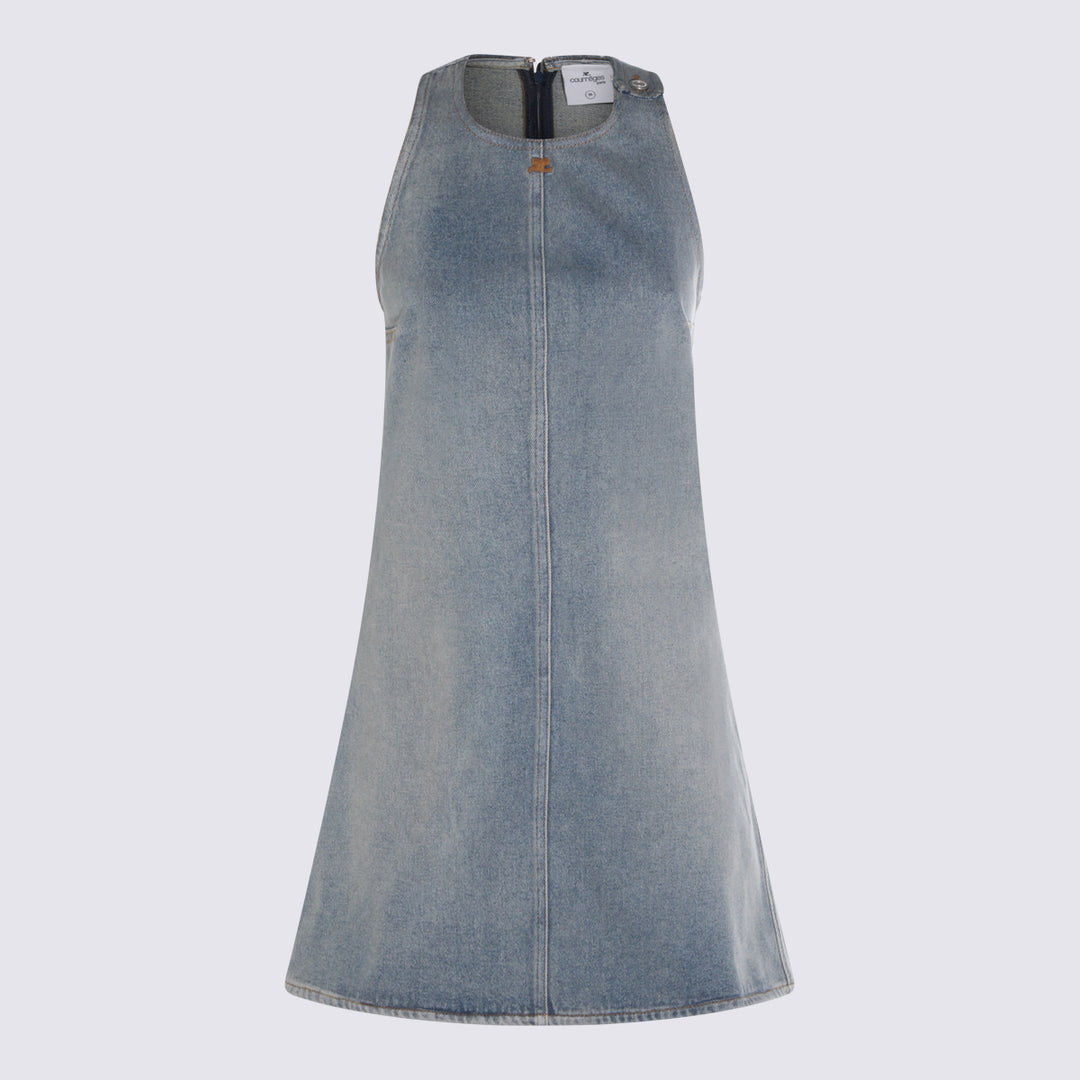 Courreges Dresses - DENIM BLUE | 8bd4793272abeed93823f0548738dd865af0909d