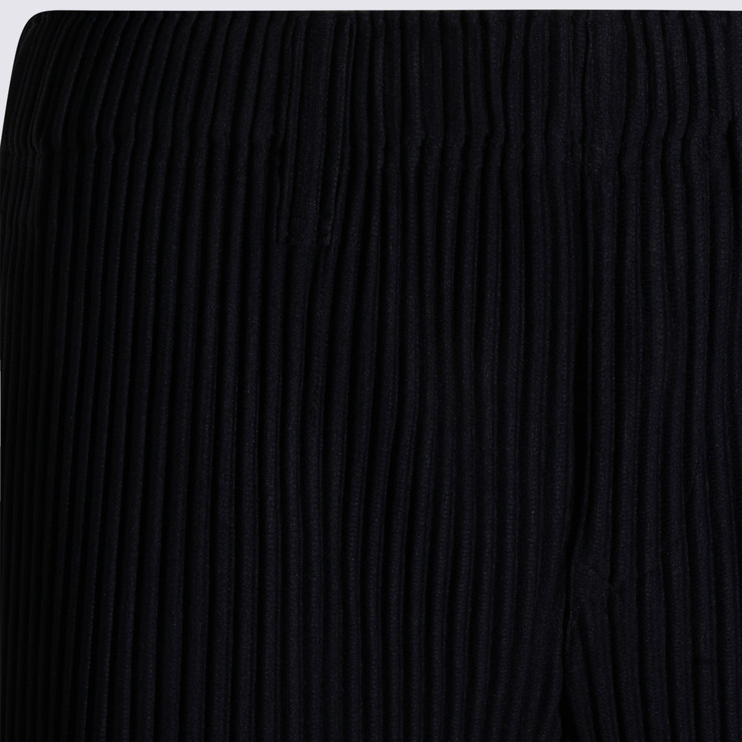 Homme Plisse Issey Miyake Trousers - Blu e verdi | 8c7c1dcfe569c2a1059c983a6ecdd44884cbd9bd