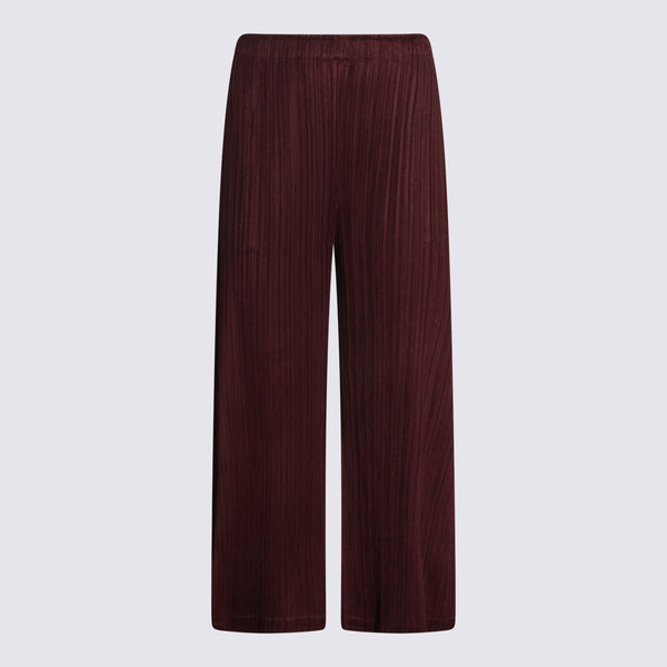 Trousers Bordeaux