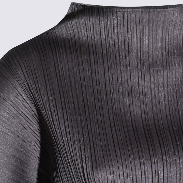 Pleats Please Issey Miyake Top - Gray | 5f163c9cbb038bde6ffc2a3db4589dd48bd319a7