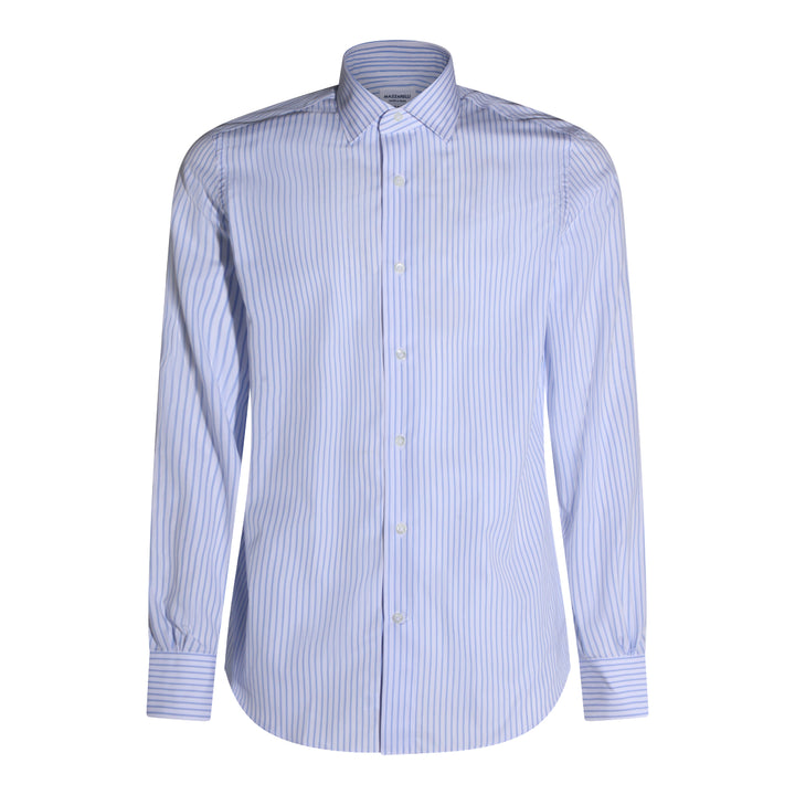 Mazzarelli Shirts - BIANCO-AZZURRO | 80fe46dde491ed6f8e0979301773fb9cee532e79