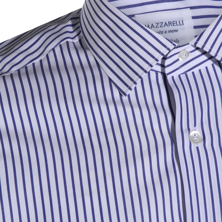 Mazzarelli Shirts - BIANCO-BLU | 0efbc2dd17c06c0f1036d5ea6290db39a22310f7