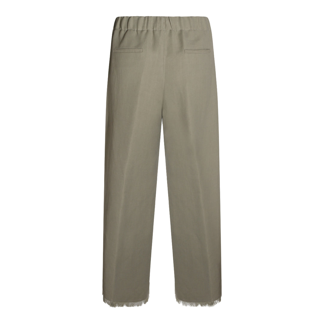 Antonelli Firenze Trousers - Blue and green | 24d41056d8fffdd0a0c829c01c84dd4bad543f5f