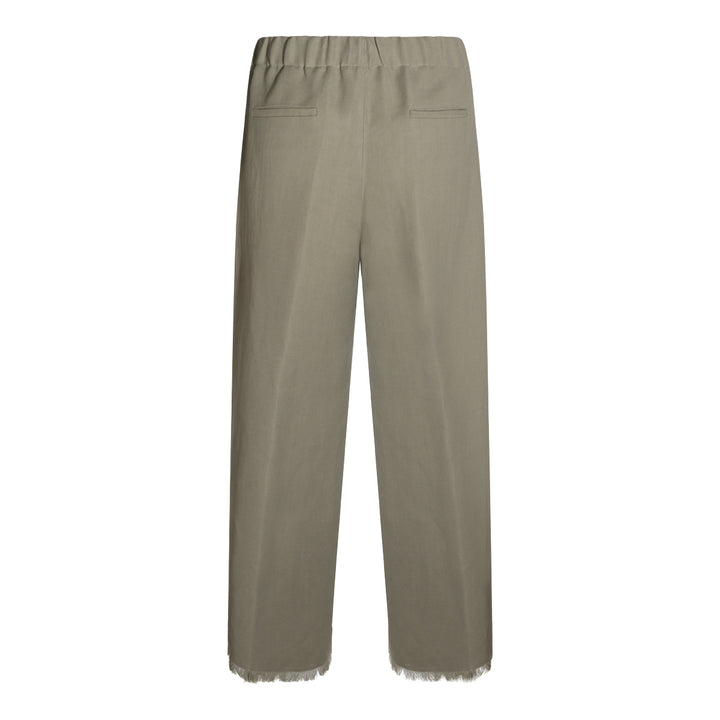 Antonelli Firenze Trousers - Blue and green | 24d41056d8fffdd0a0c829c01c84dd4bad543f5f
