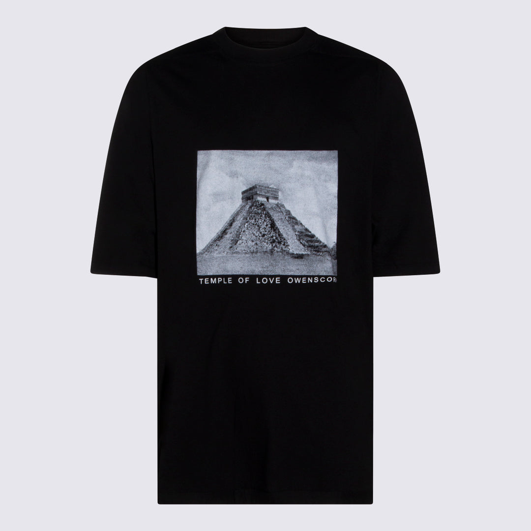 Rick Owens Drkshdw T-shirts and Polos - BLACK-MILK | 0b20aa285828c6c422daee25cc30b0cb6893b0af
