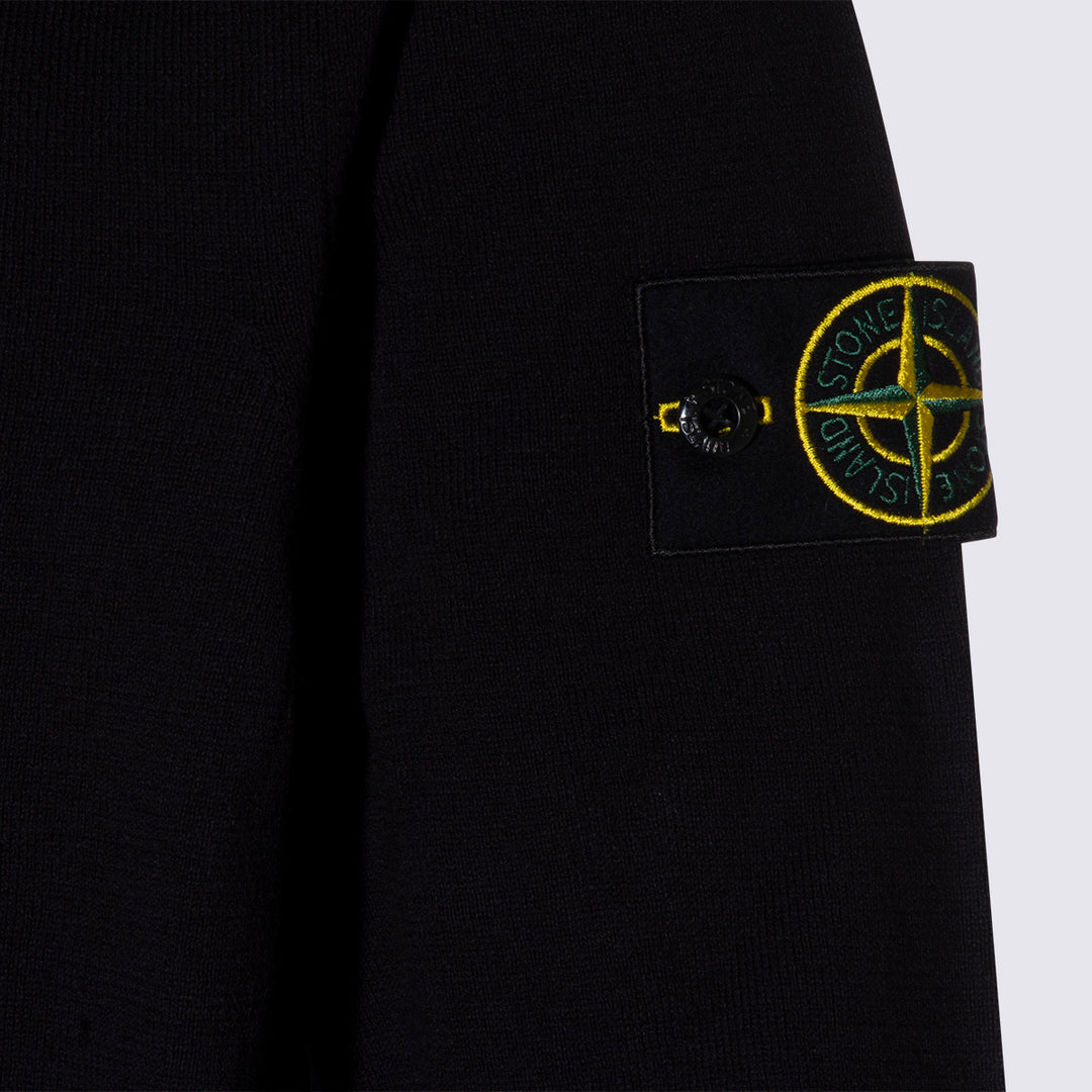Stone Island Sweaters - Blue and green | 02c818c3e8c5c518c0c865001dc4c8519d5f9aa4