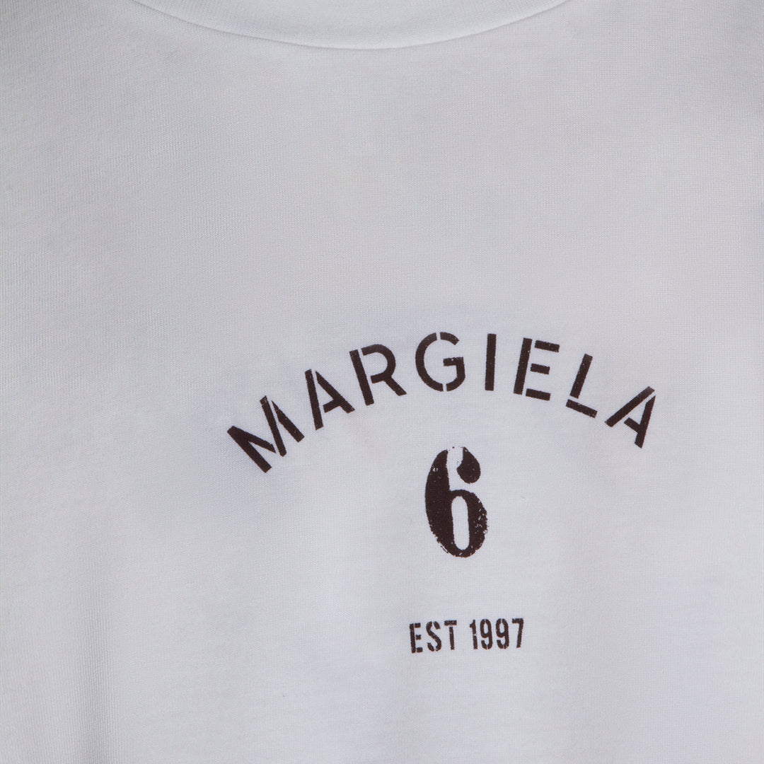 Mm6 Maison Margiela T-shirts and Polos - Light and natural | a8cdec34888a4561d79face09c9db961bcf035c3