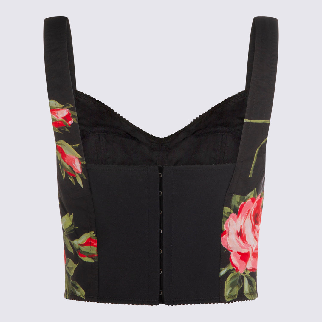 Dolce & Gabbana Top - ROSE F.DO NERO | a088e1e05dda23861f2e5b621d86a7cb57056334
