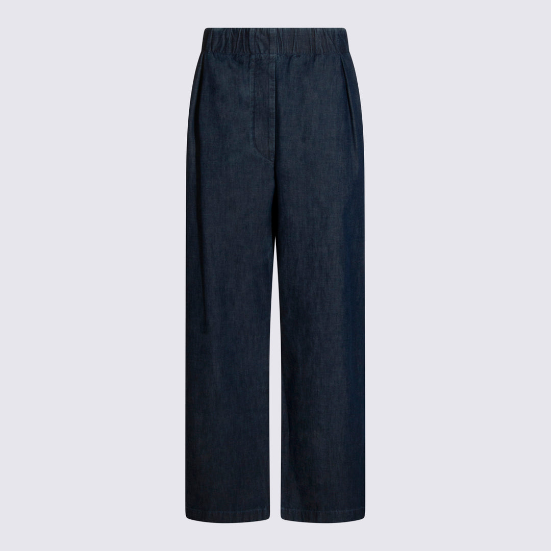 Jil Sander Trousers - Blue and green | 71c8c56fb50d3a3b6654c39b759f559f57ffe692