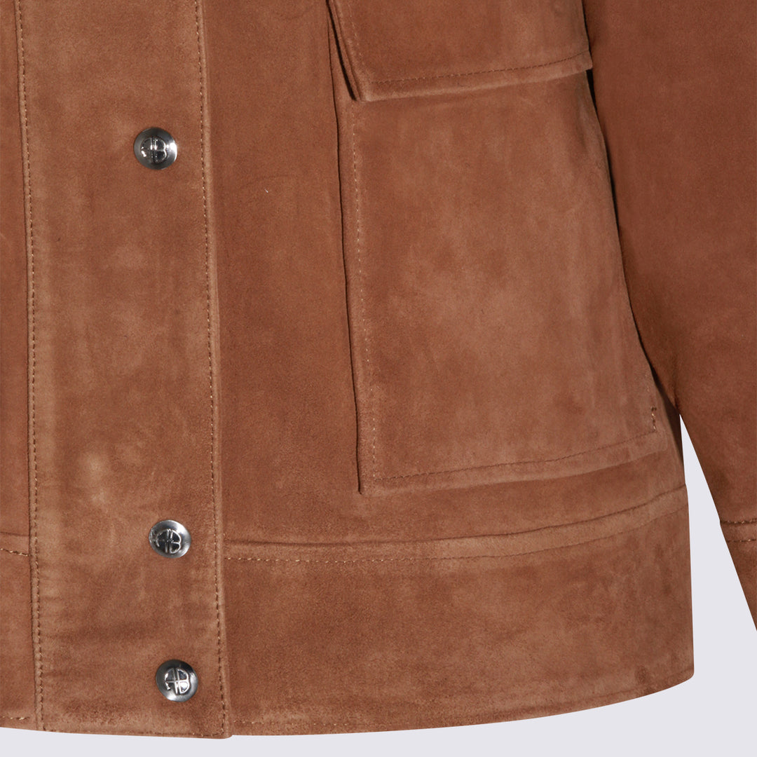 Anine Bing Jackets - Brown | 6b58cbecb46f91d20a97fd035322de95926a0cfb