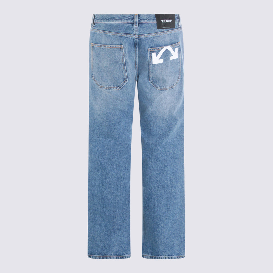 Off-White Jeans - MEDIUM BLUE | cc6a3e2c294ae1c44b9b32929d12027fa049639c