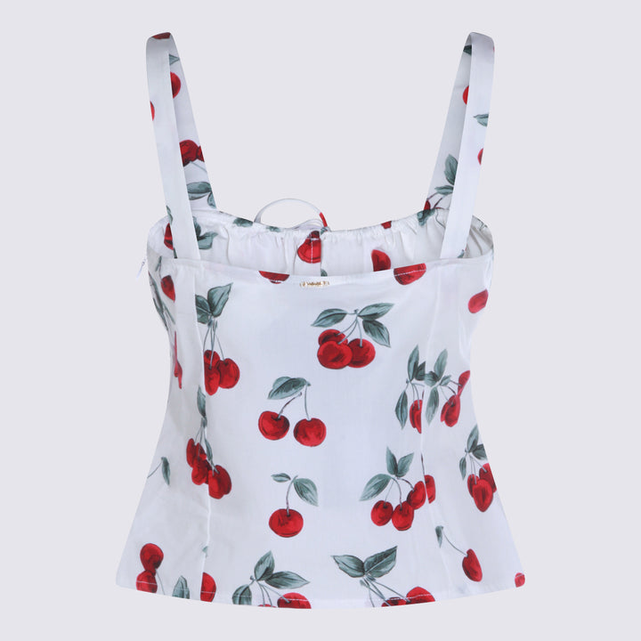 Twin-Set Top - CHERRIES WHITE/RED | d4acfeb666fb91a043dfdedd47035b9fe2047987