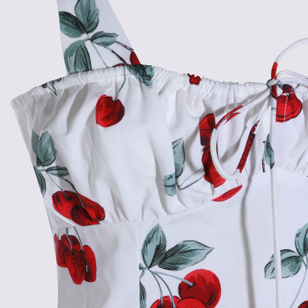 Twin-Set Top - CHERRIES WHITE/RED | 5fd07c2166a4426e1f54d7ee1f54ed0134627d05