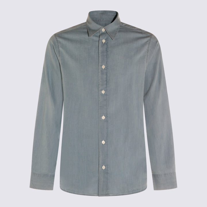 Nn.07 Shirts - BLEACH INDIGO | 9d58a12b16e59019ec10dc2d1c083271a9aa9a3f
