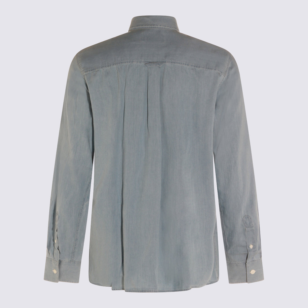 Nn.07 Shirts - BLEACH INDIGO | 58df70df1c214ae4c065e901b0063cbaaa001fdb