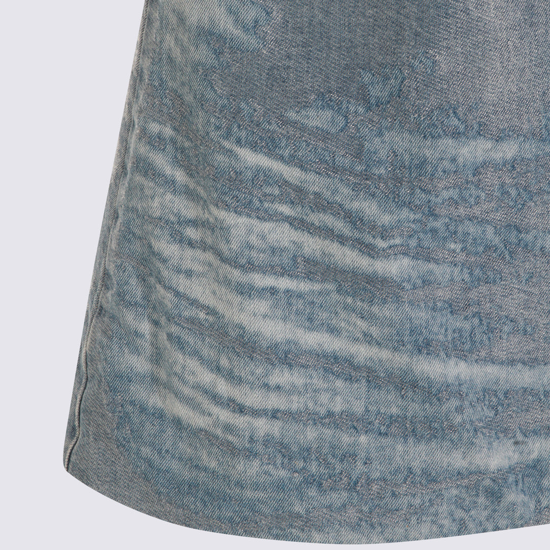Diesel Dresses - Blu e verdi | 29084330060ca69e43f0be60c37016ef3195bb1b