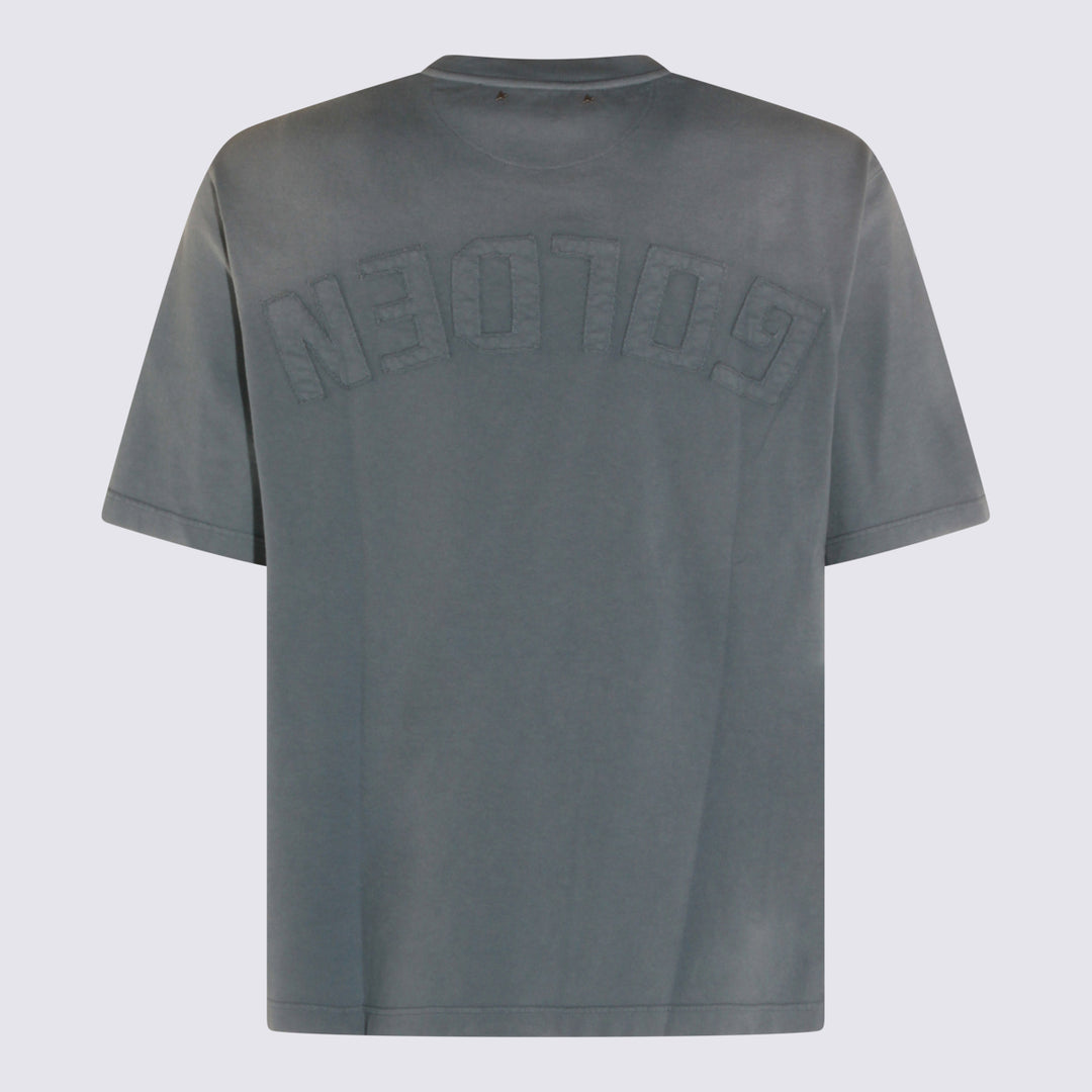 Golden Goose T-shirts and Polos - WINDWARD BLUE | 80323319bdf5a06ec334d815f7222b9ebdd94c60