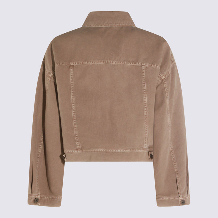 Brunello Cucinelli Jackets - EARTH BROWN | c904067685b53270de01aec0034051fbe9198132