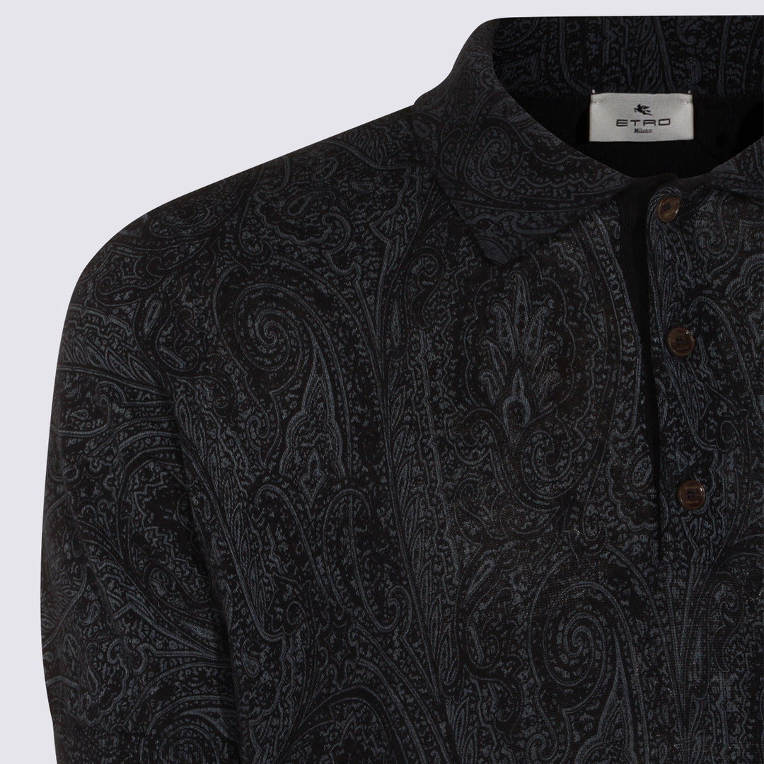 Etro T-shirts and Polos - Blue and green | 82dabc0c119f0566bf38ced592c891a02a982c55