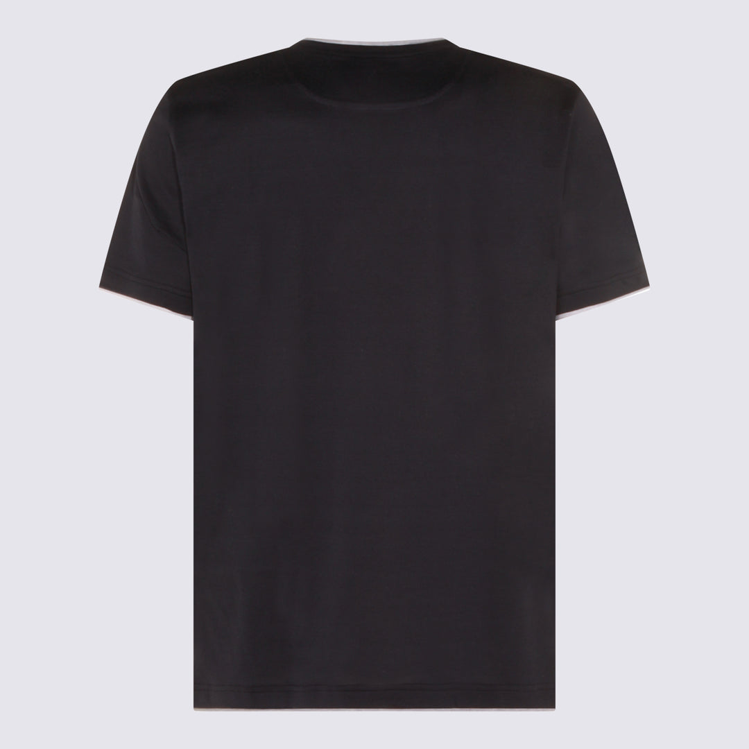Eleventy T-shirts and Polos - BLU-GRIGIO | e67e5d62e014d3b0a208205986e64b4d23c0f09d