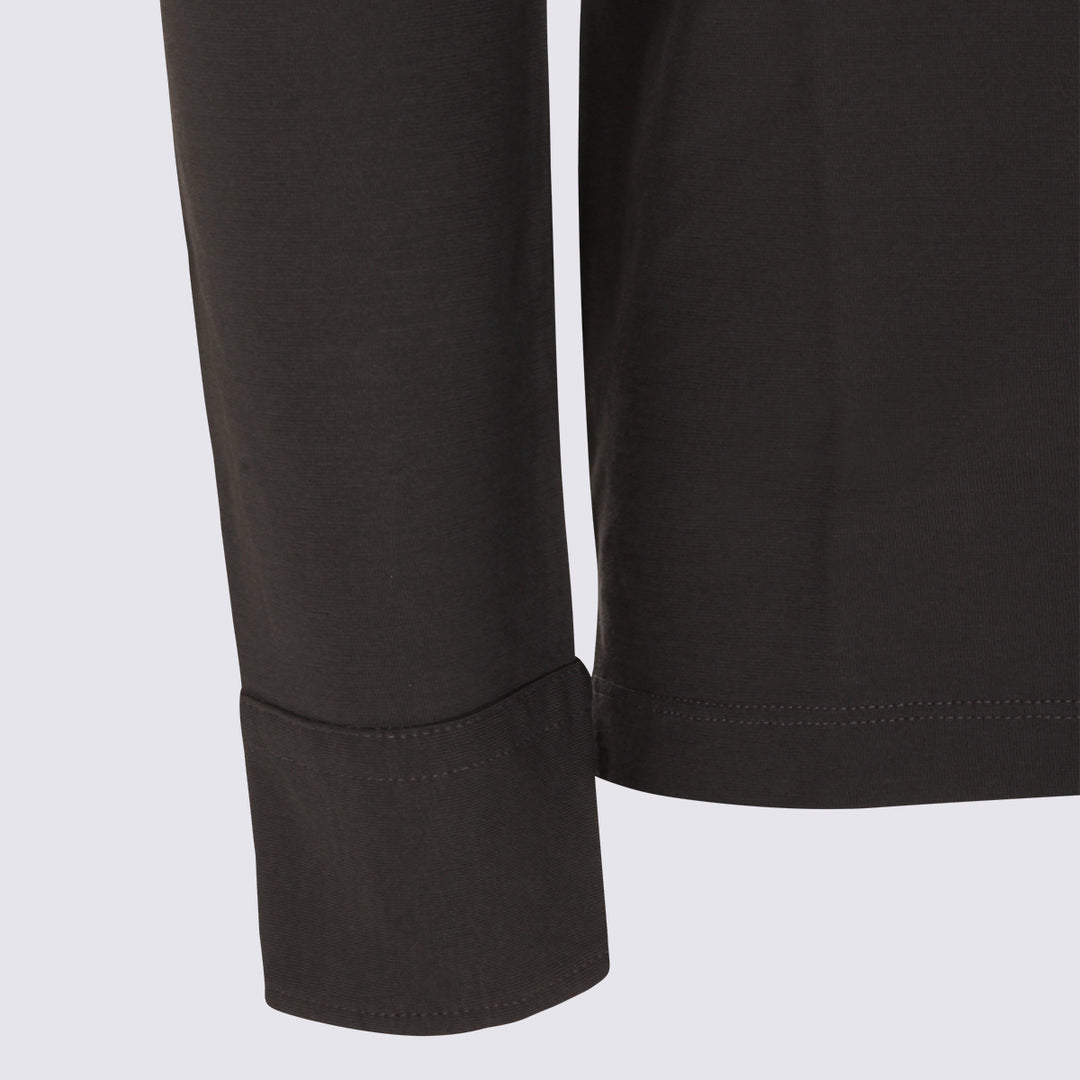 Zanone T-shirts and Polos - Neri e Grigi | 603914075f10c1d44f460d27722de3672100fc0a