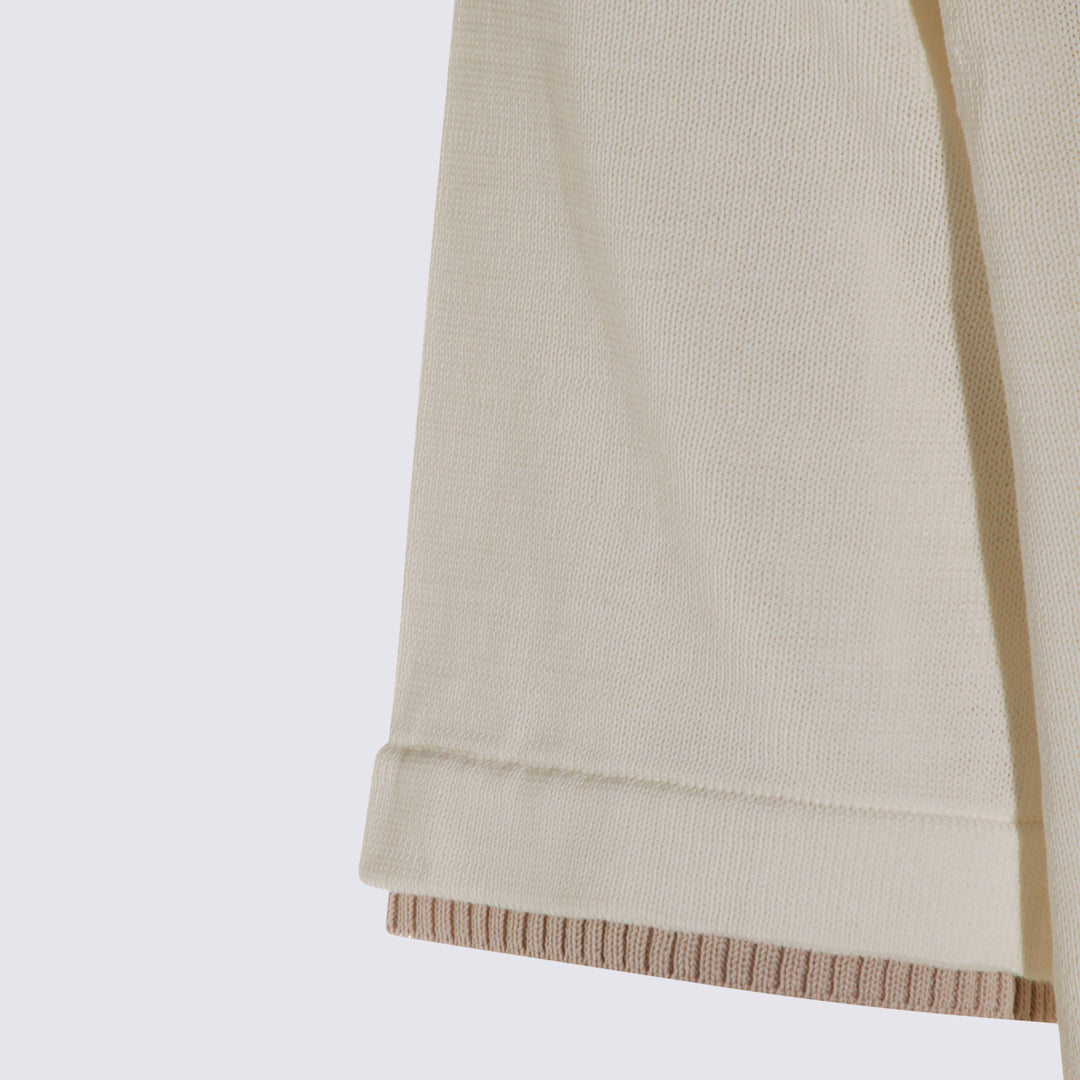 Eleventy T-shirts and Polos - BIANCO-BEIGE | 65fd3fb4674214483c29b96809dea1f790df5549