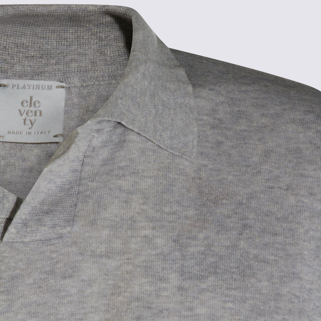 Eleventy T-shirts and Polos - Neri e Grigi | 60492c4402c3d75d0bf8ce7a4f61215844b25ab1