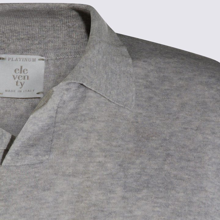 Eleventy T-shirts and Polos - Neri e Grigi | 60492c4402c3d75d0bf8ce7a4f61215844b25ab1