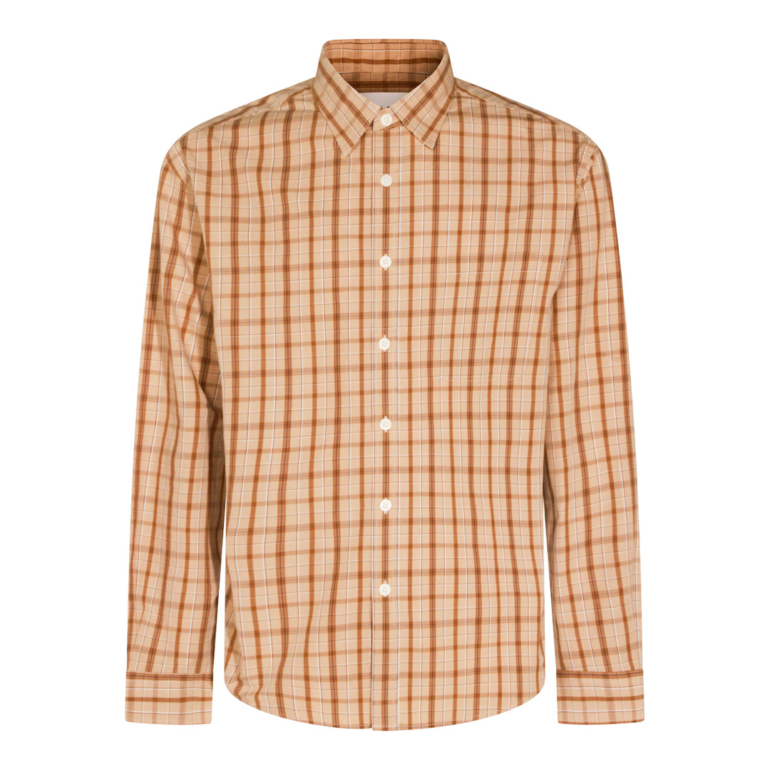 Nn.07 Shirts - KHAKI CHECK | 351b1ed36b3dd49259e21220647eb0a2ad2c9f09