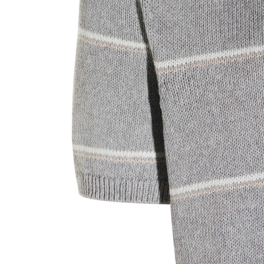 Eleventy T-shirts and Polos - GRIGIO-SABBIA-BIANCO | a8dd7ff640634067bfc9b90567ad3f9ff67abc09