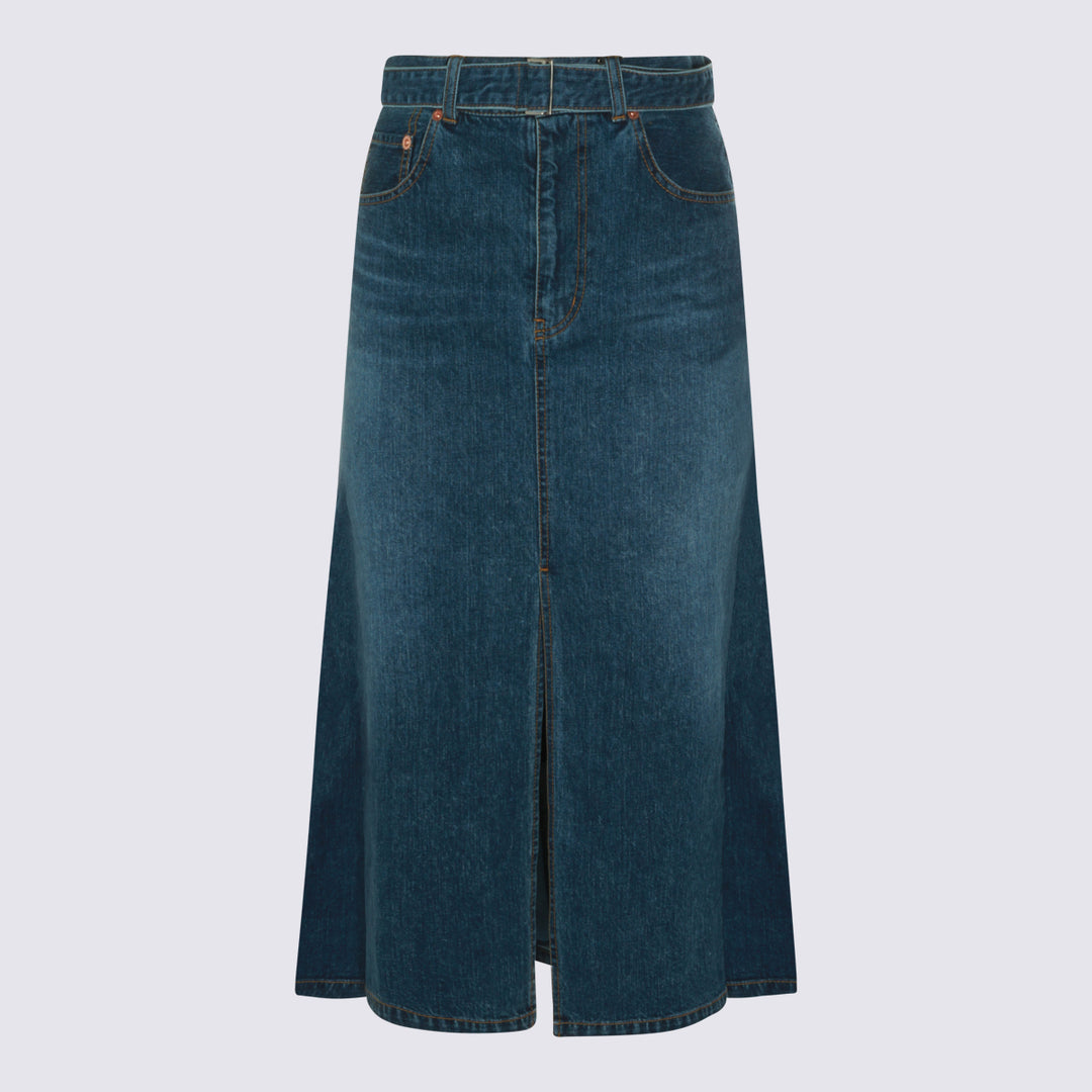 Sacai Skirts - Blue | 9ad0cf15532114a622d10bffbf11dc1355364036