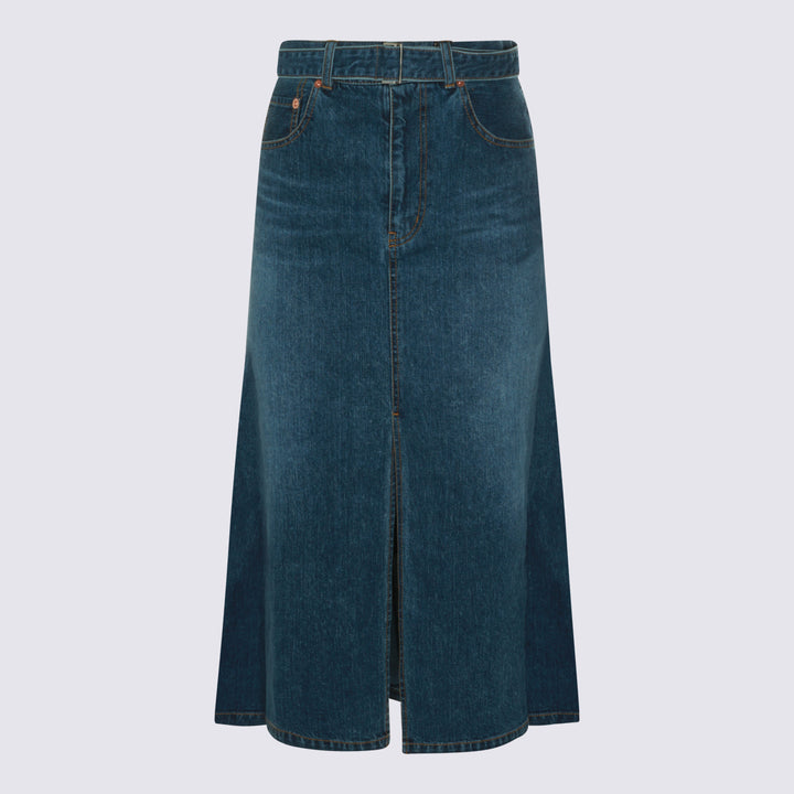 Sacai Skirts - Blue | 9ad0cf15532114a622d10bffbf11dc1355364036