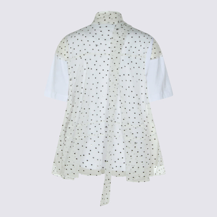 Sacai T-shirts and Polos - Light and natural | e7799f6cdeaaa1d8d29f8fdeb75973a724378ef9