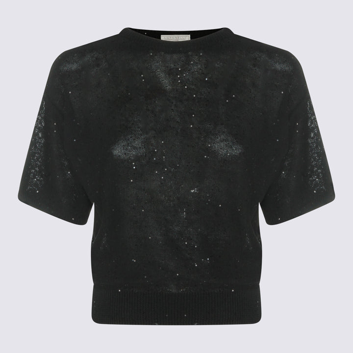 Antonelli Firenze Sweaters - Blacks and greys | dff00a4421bd02ca9858bfdbdb90eaade51a481e