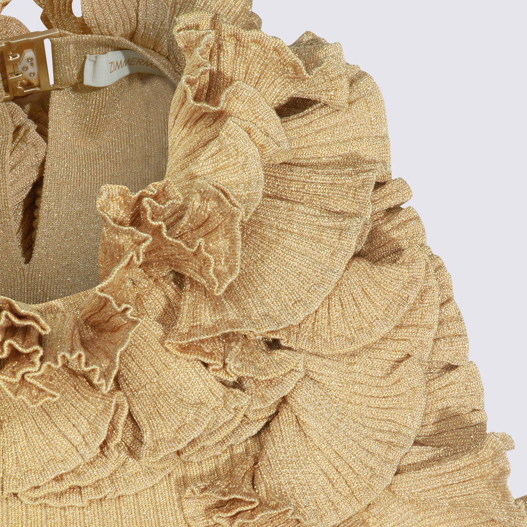 Zimmermann Top - METALLIC GOLD | 9023df50775231d53600c89455a7023d47e042d2